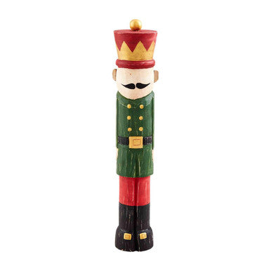 Green Wooden Nutcracker