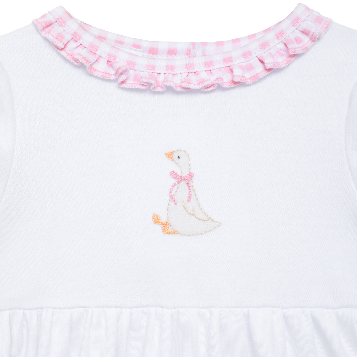 Pink Silly Goose Ruffle Bubble