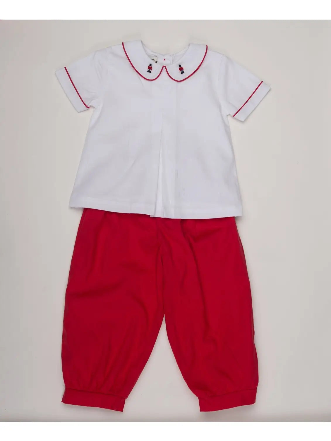 Austin Red Toy Soldier Pants Set