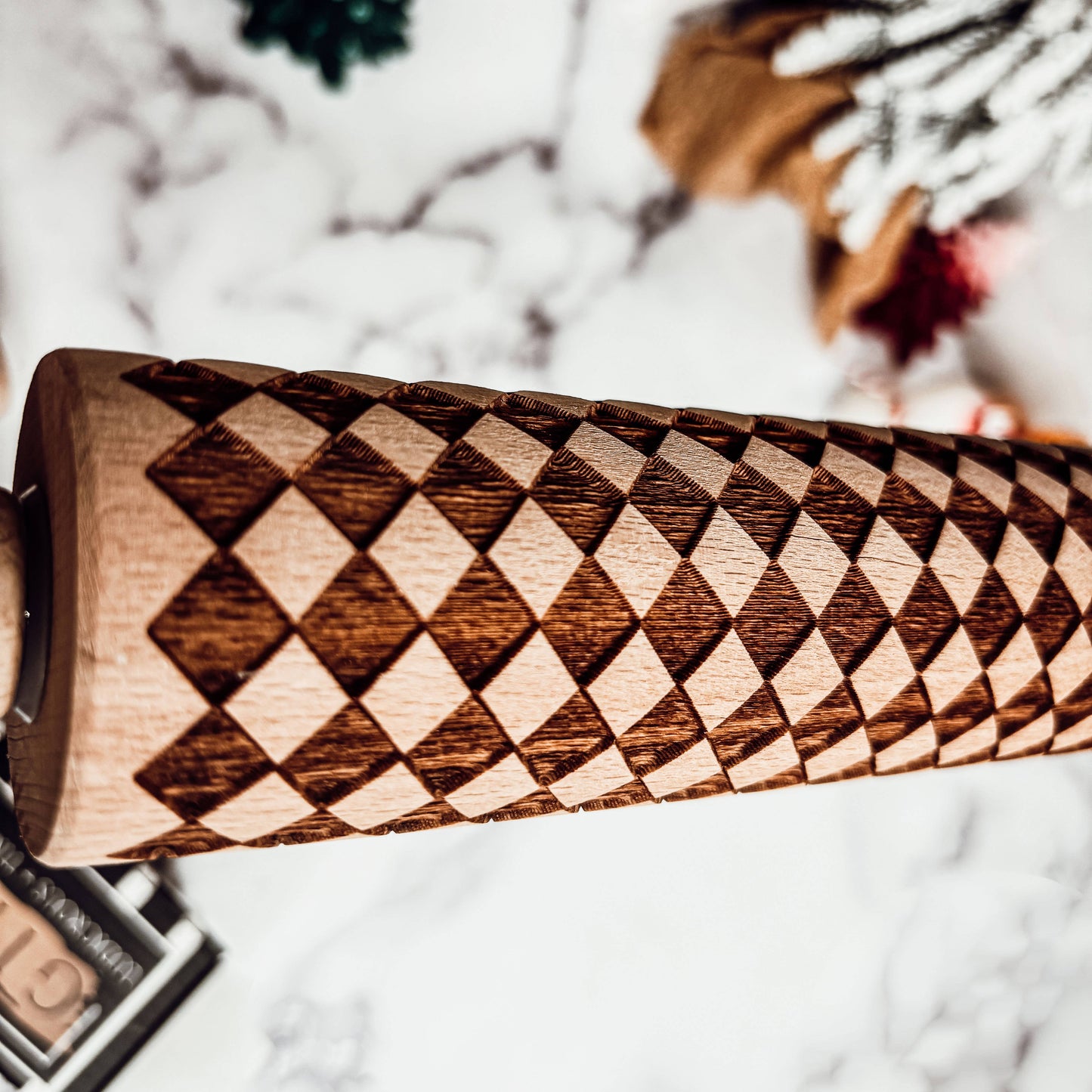 Snowflake Pattern Rolling Pin