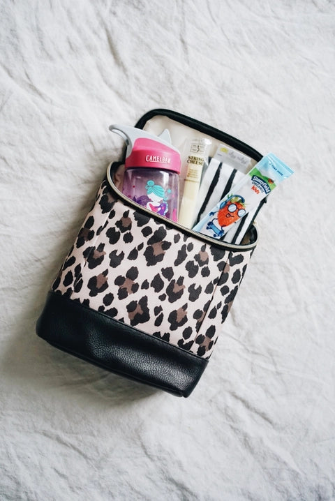 Leopard Bottle Bag