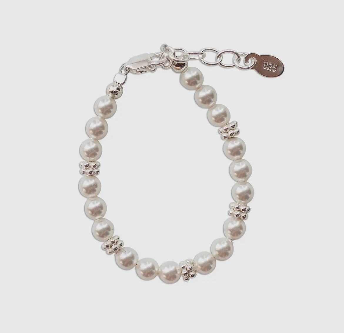 Victoria Sterling Silver Baby Bracelet