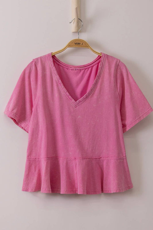 Pink Mineral Muse Top
