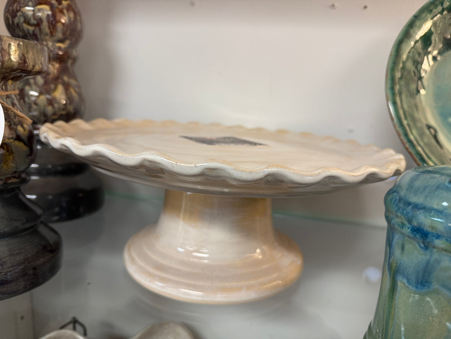 Sonshine Cake Stand - Vintage Pearl