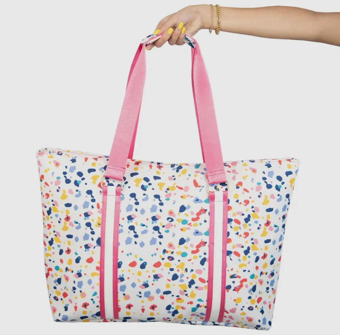 Confetti Print Tote Bag