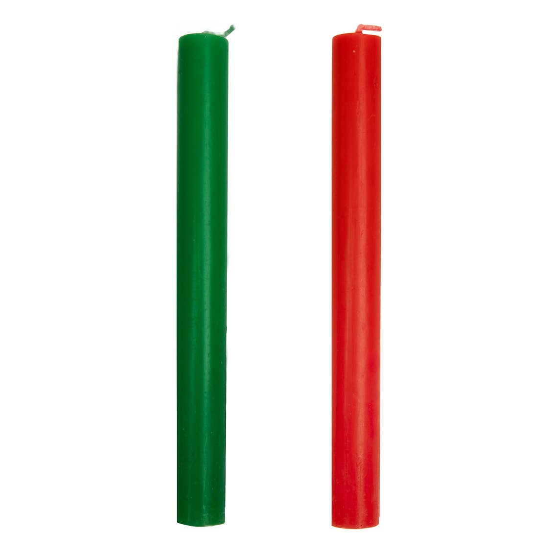 Red & Green Taper Candles