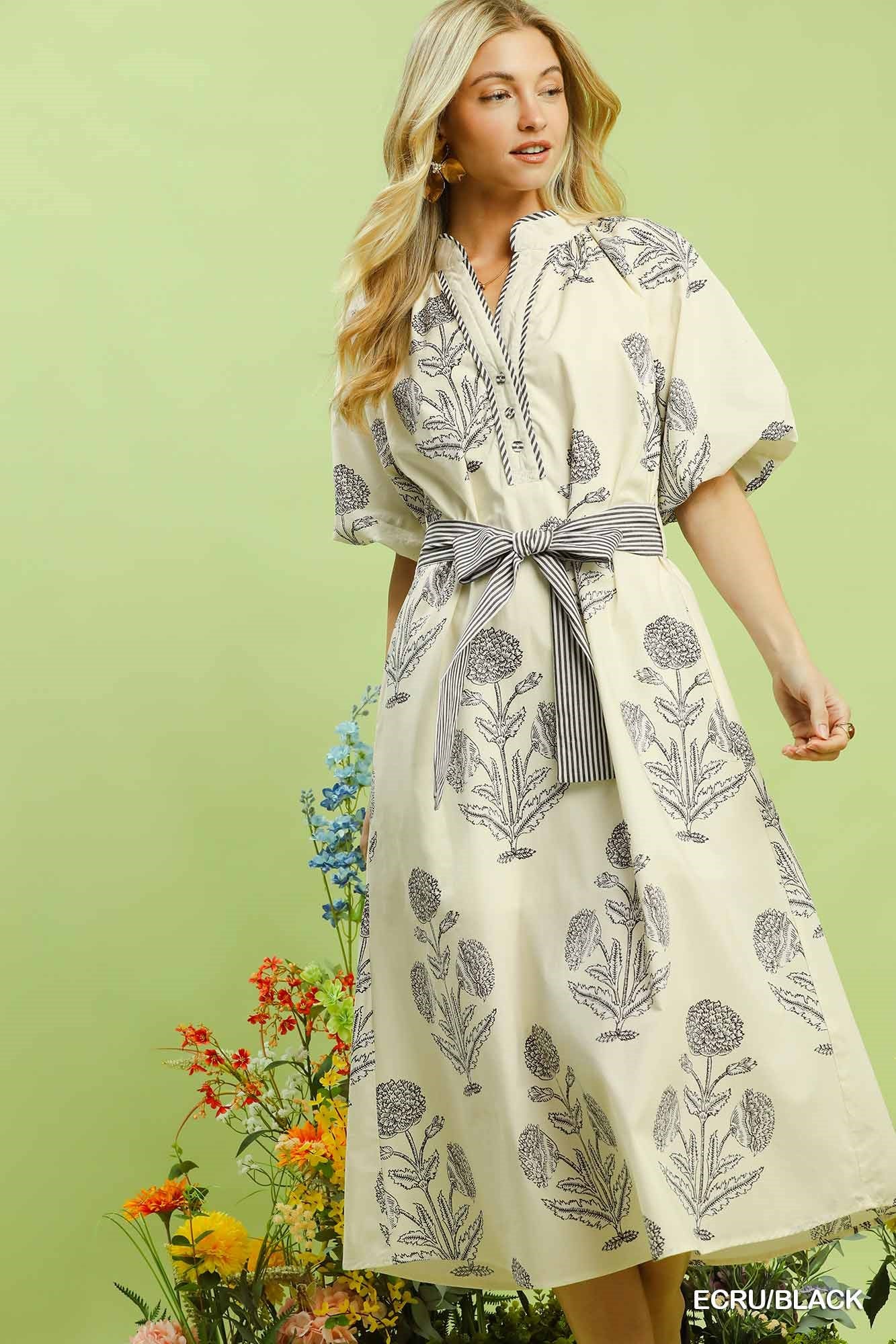 Bella’s Garden Midi Dress