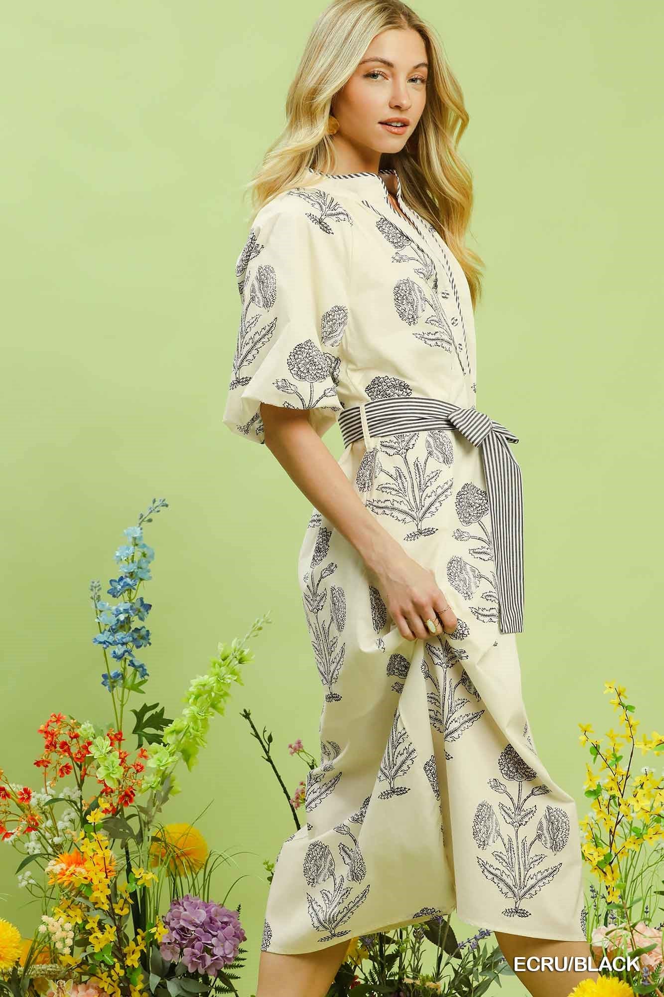 Bella’s Garden Midi Dress