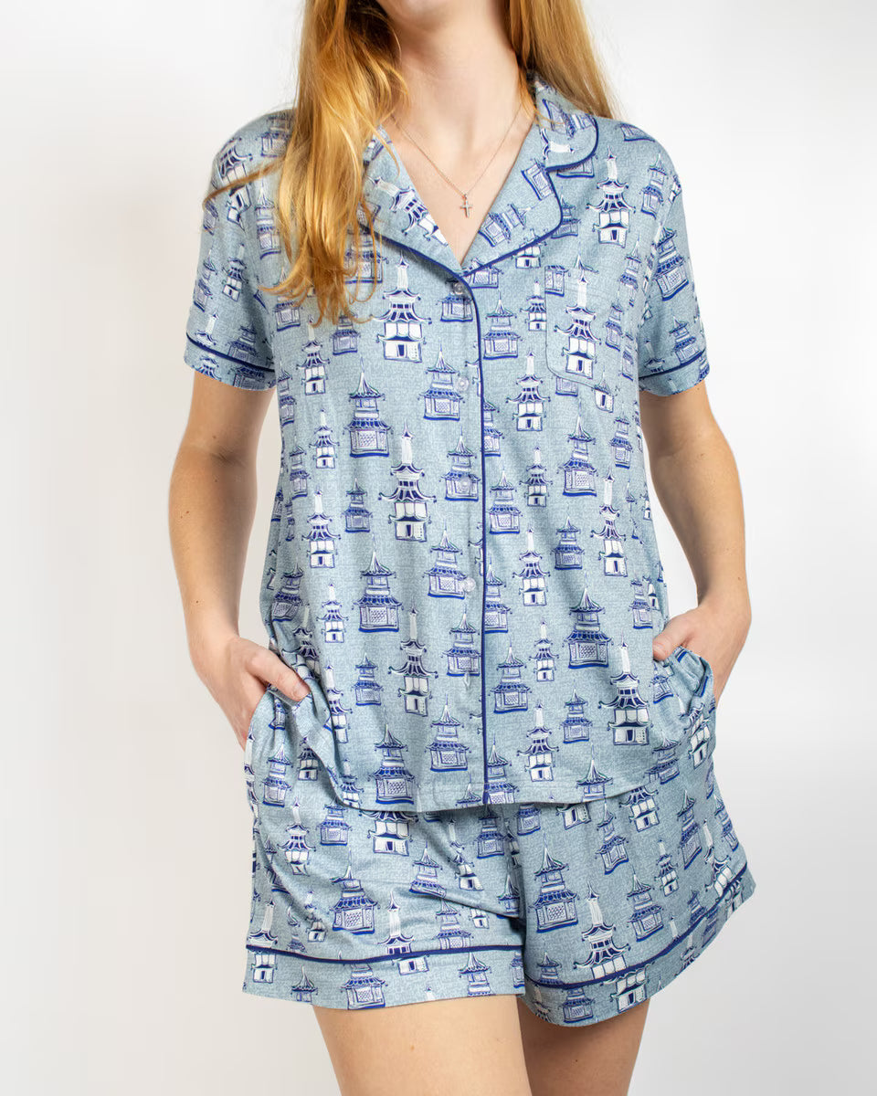 Pagoda Pajama Shorts
