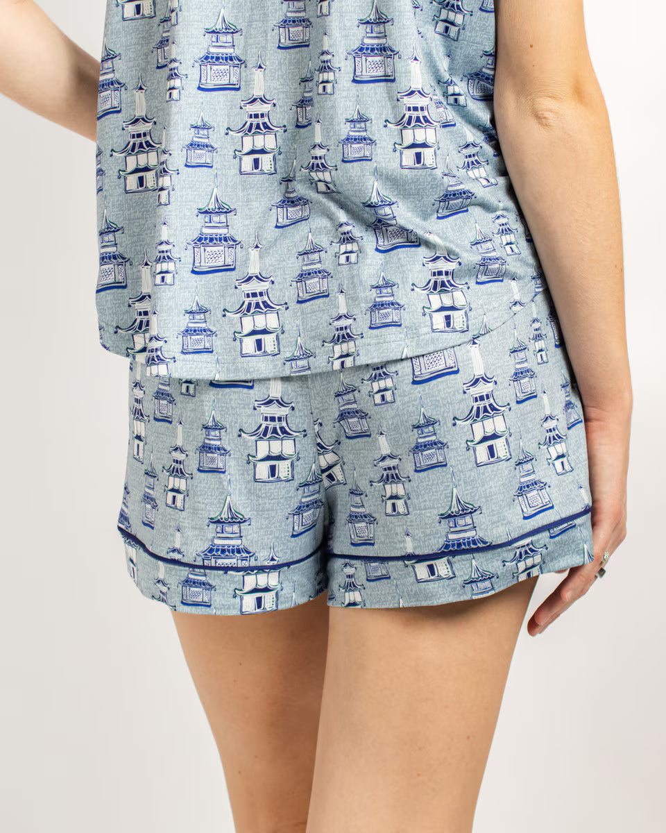 Pagoda Pajama Shorts