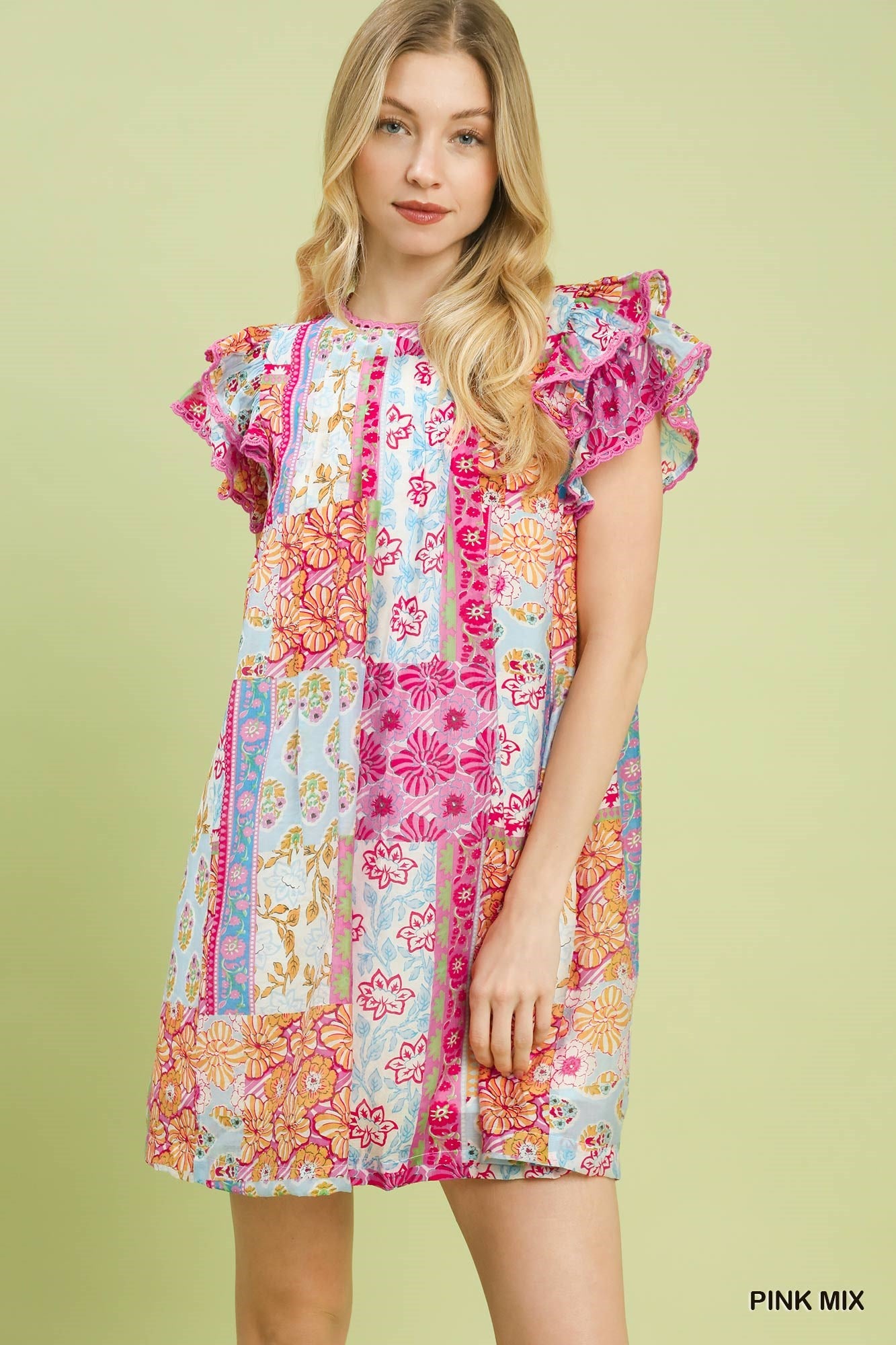 Height Of Summer Patchwork Dress