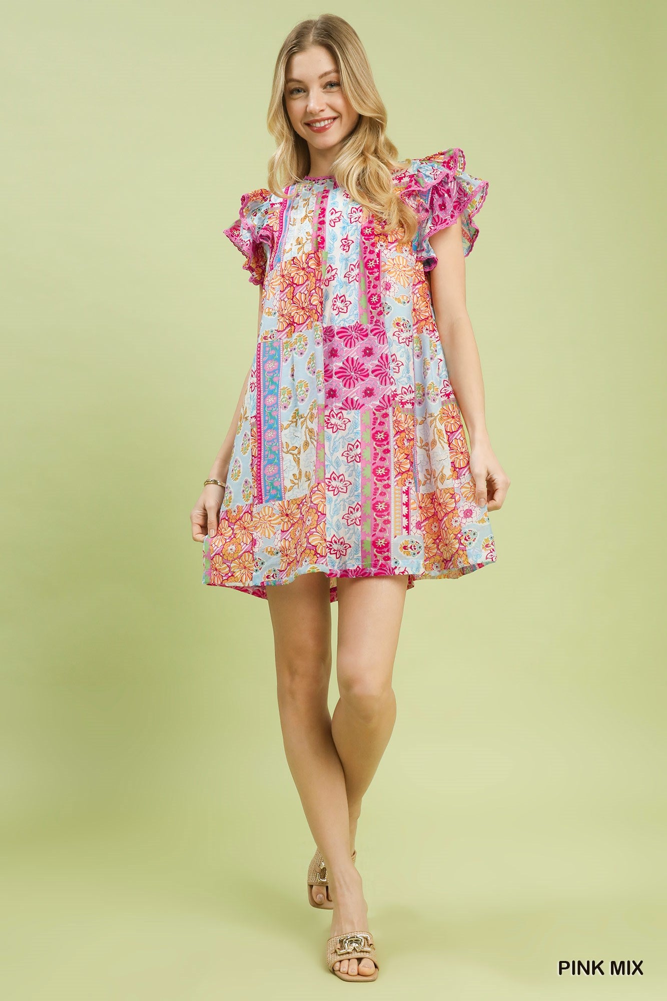 Height Of Summer Patchwork Dress