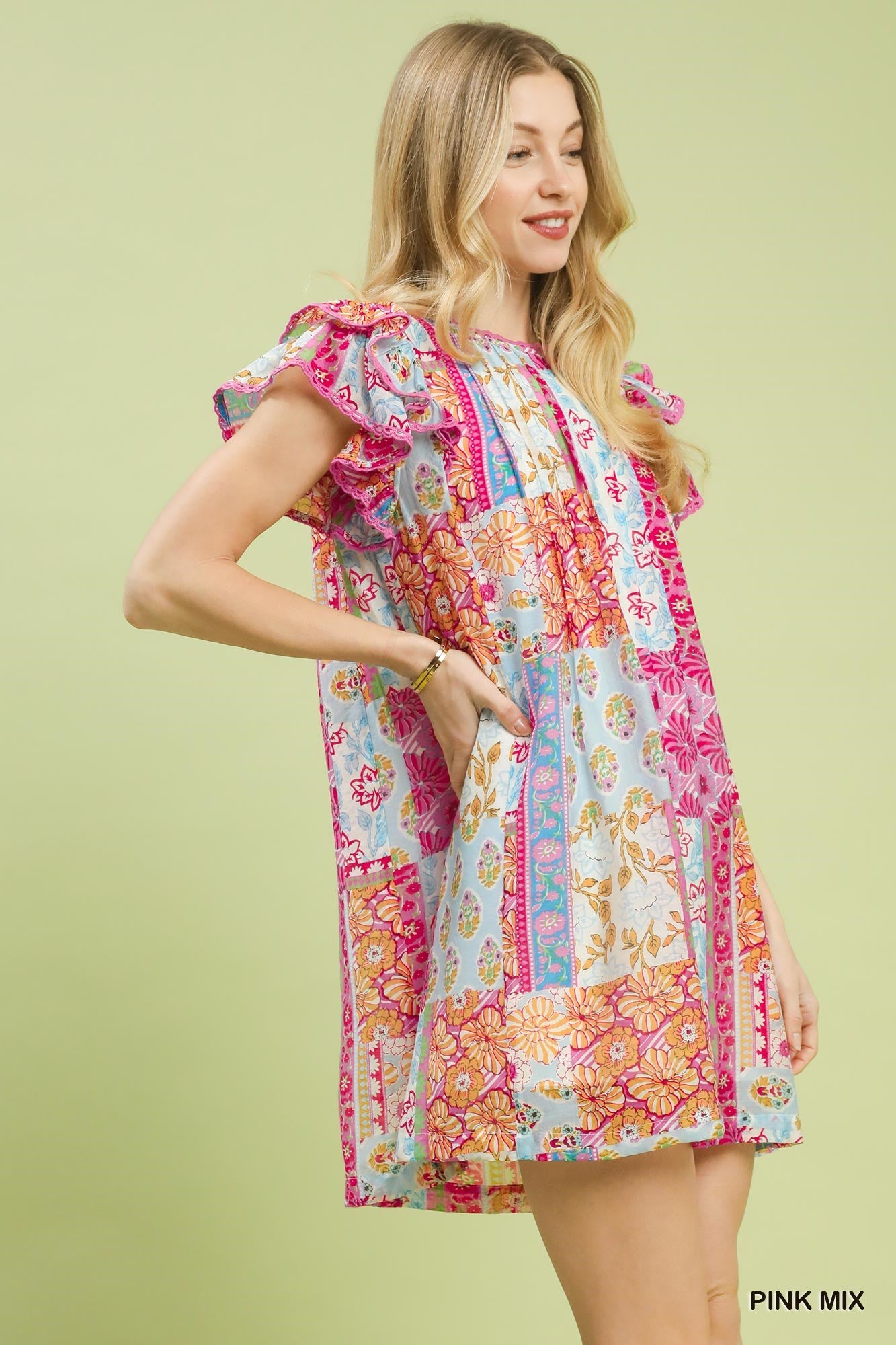Height Of Summer Patchwork Dress
