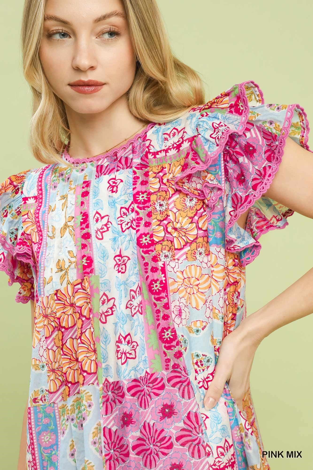 Height Of Summer Patchwork Dress