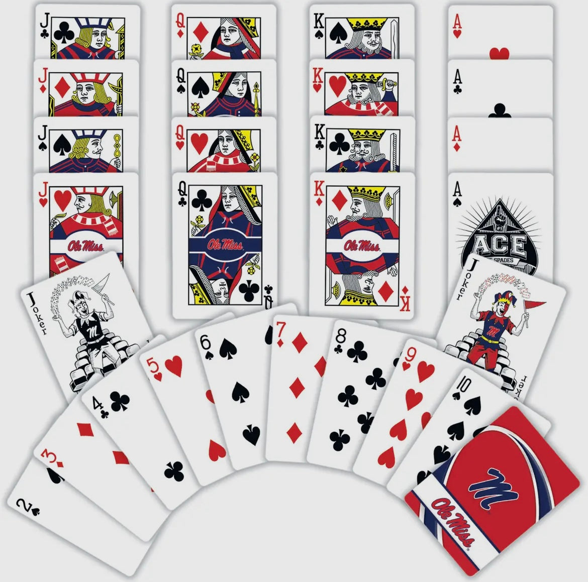 Ole Miss Playing Cards