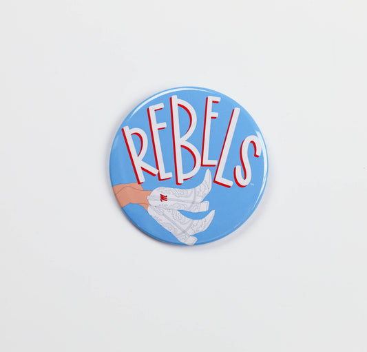 Ole Miss Game Day Buttons | Gameday Pins | College Football: REBELS BOOTS