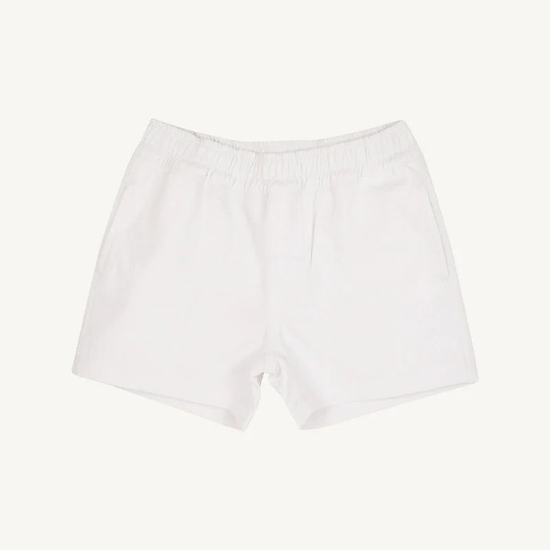 Worth Avenue White Sheffield Twill Shorts