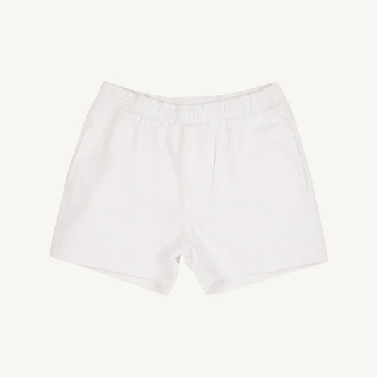 Worth Avenue White Sheffield Twill Shorts