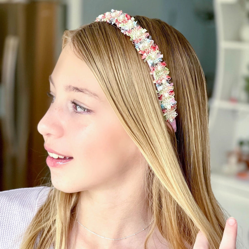 Girl’s Confetti Pearl Headband