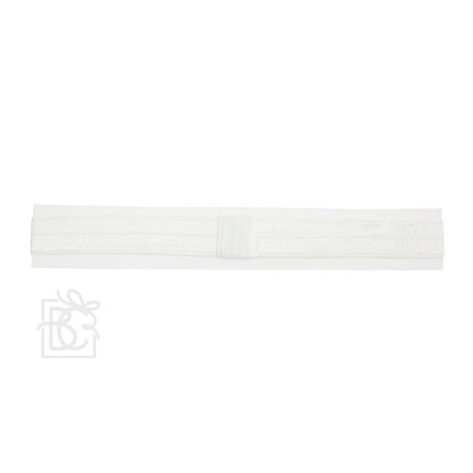 White Skinny Elastic Headband