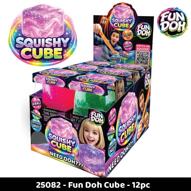 Fun Doh Sparkle Fidget Cube