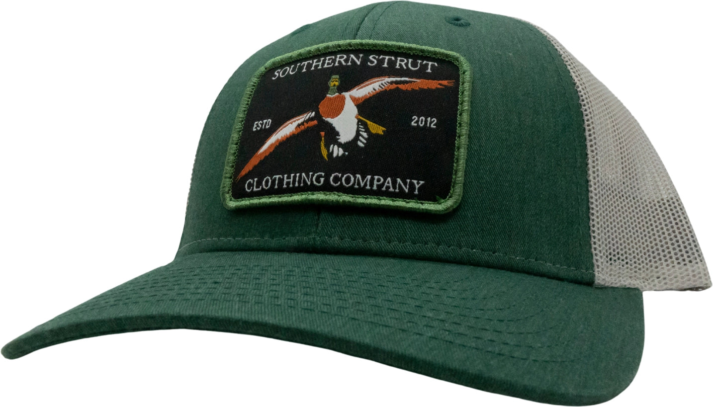 Southern Strut Green Mallard Patch Hat