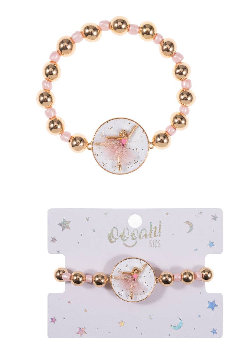 Ballerina Kids Stretch Bracelet