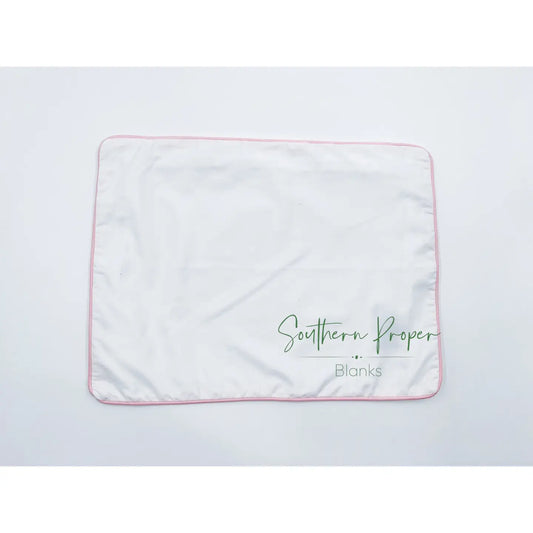 12x20 Pink Trim Pillow