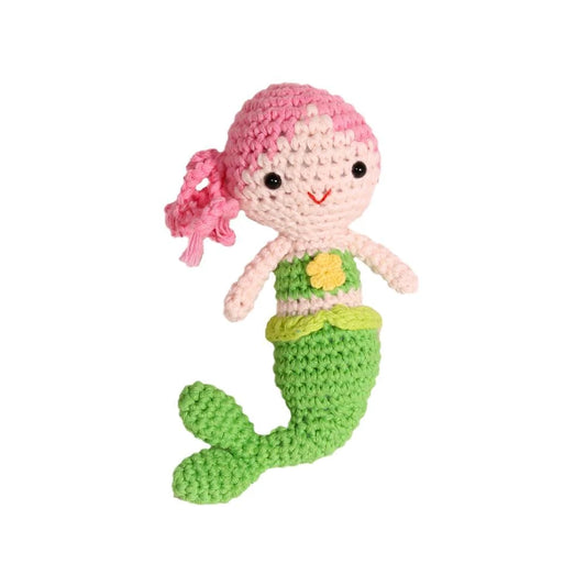 Mermaid Crochet Rattle