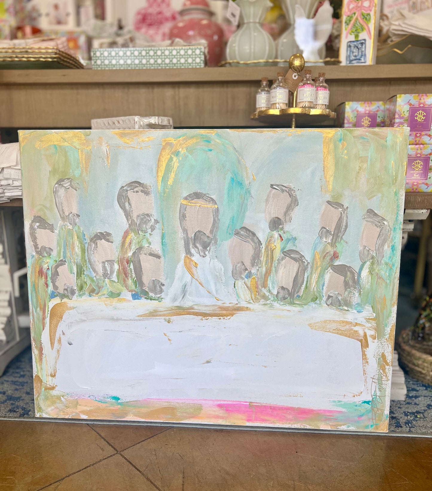 BB Fulton 24x30 Last Supper Canvas