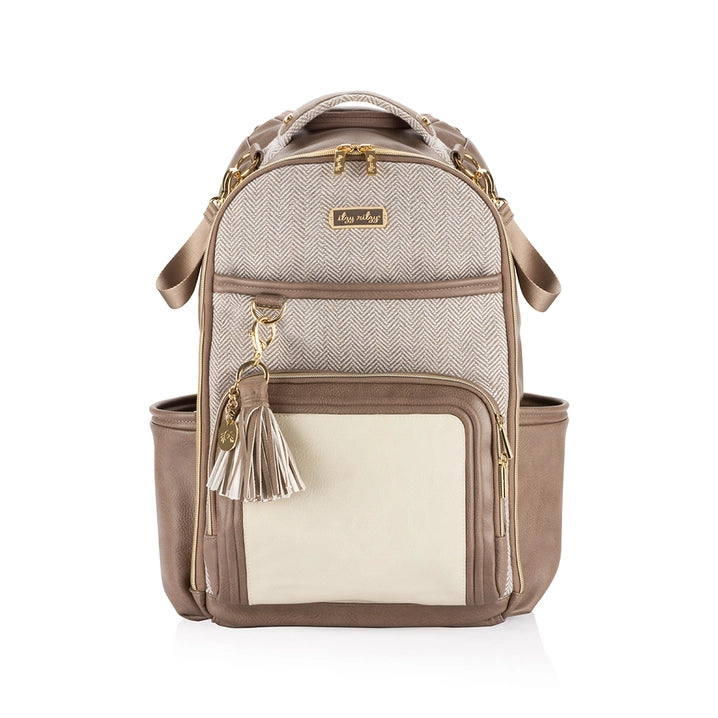 Vanilla Latte Boss Plus Diaper Bag Backpack