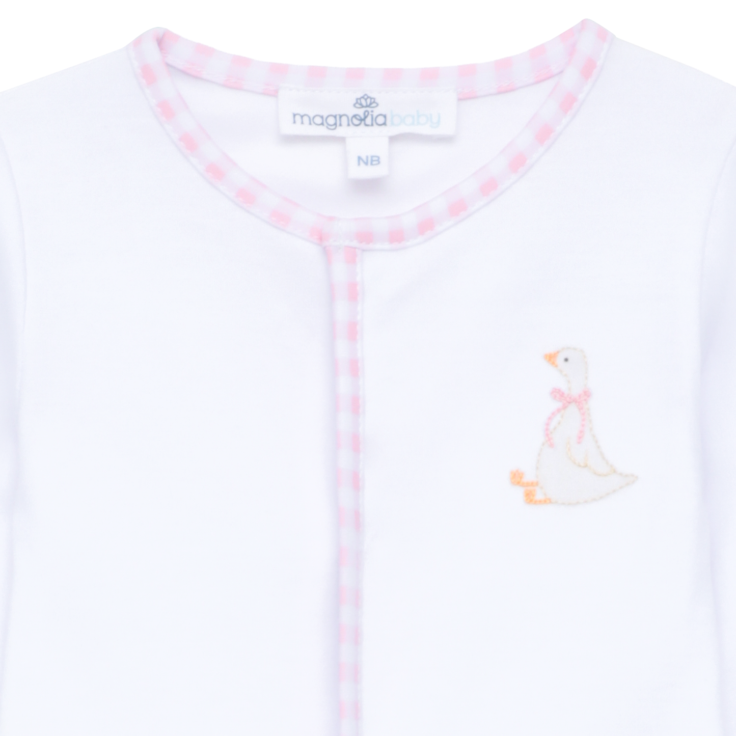 Pink Silly Goose Footie