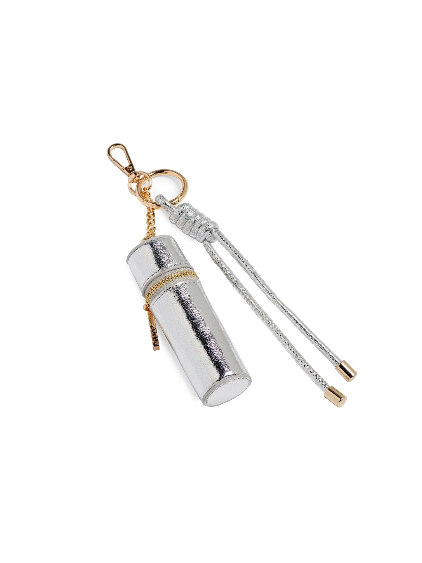 Silver Lipstick Holder Bag Charm/Key Ring