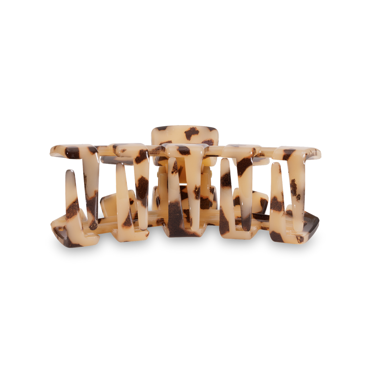 Teleties Classic Hair Clip | Small | Blonde Tortoise