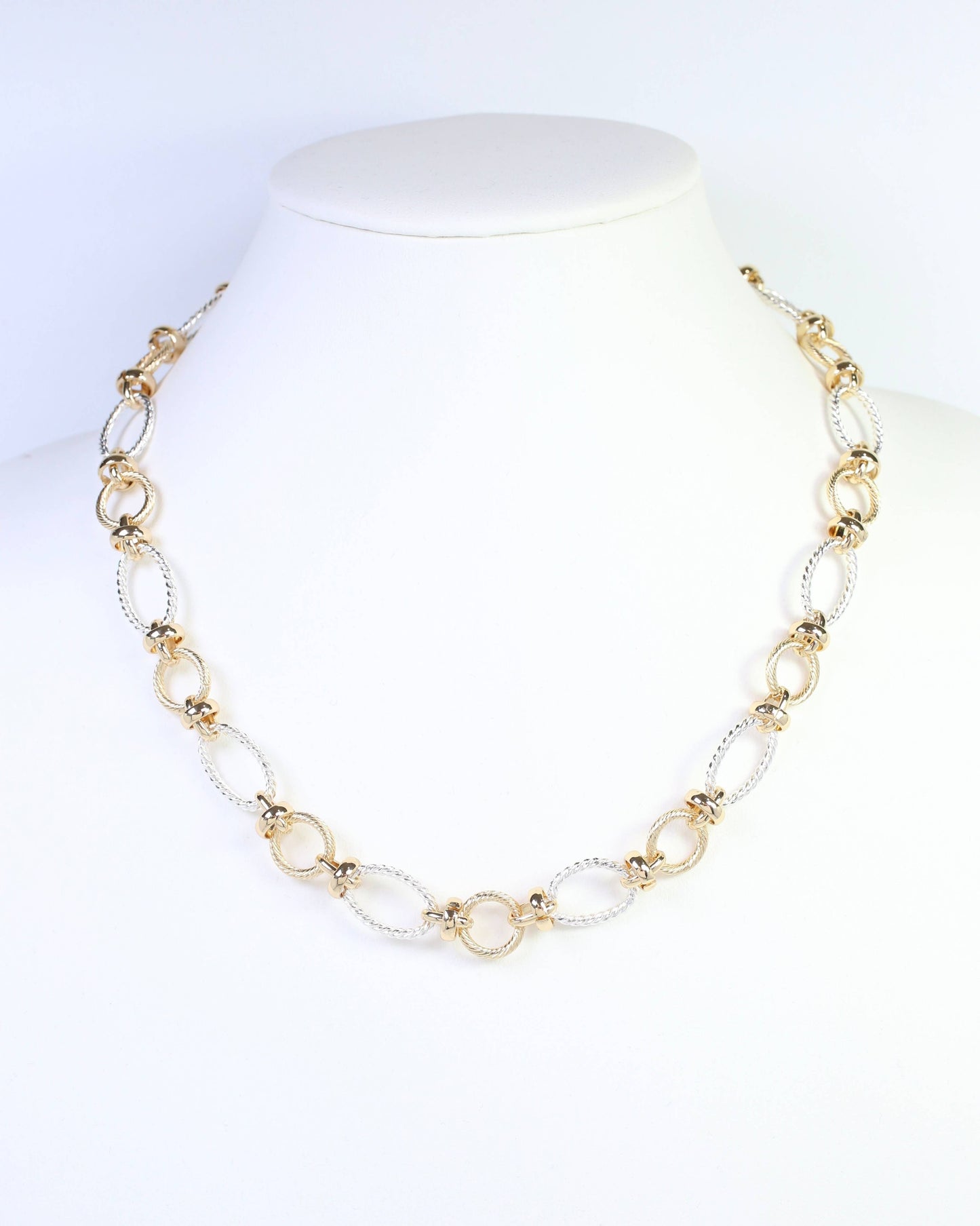 Aventura Link Necklace in Gold/Silver