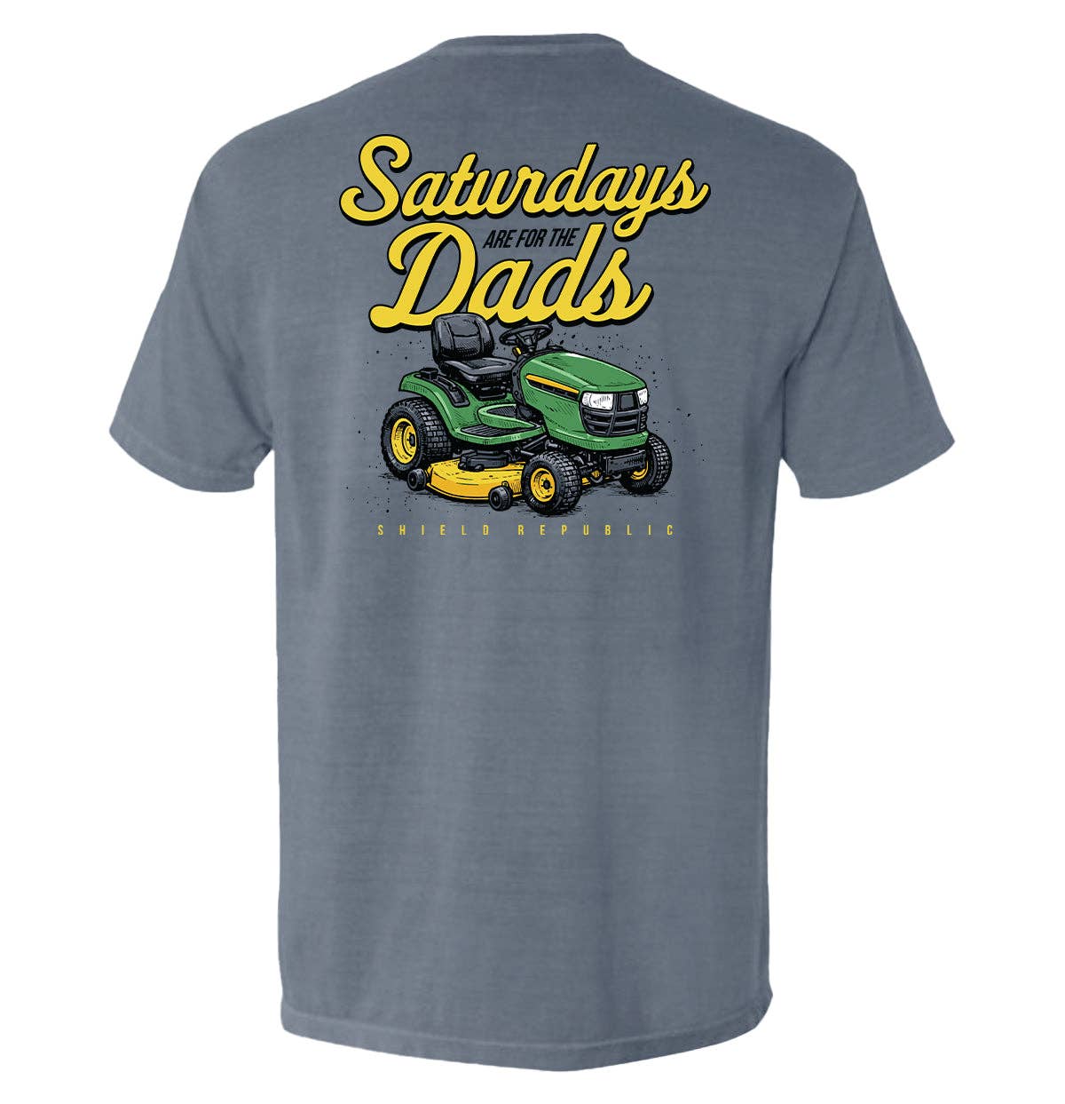 Saturdays Are For The Dads Lawnmower Tee