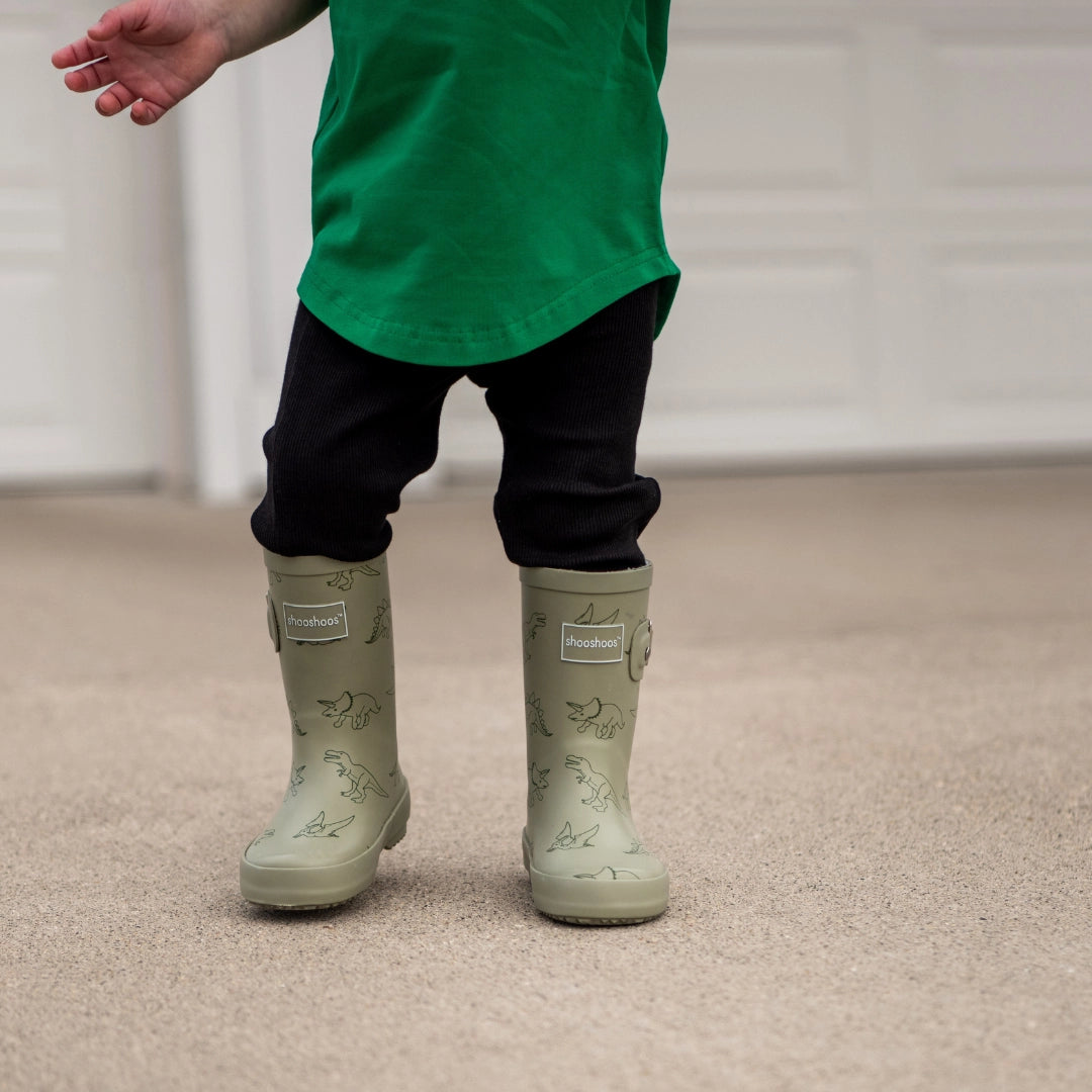 Dino Roar Toddler Rain Boots