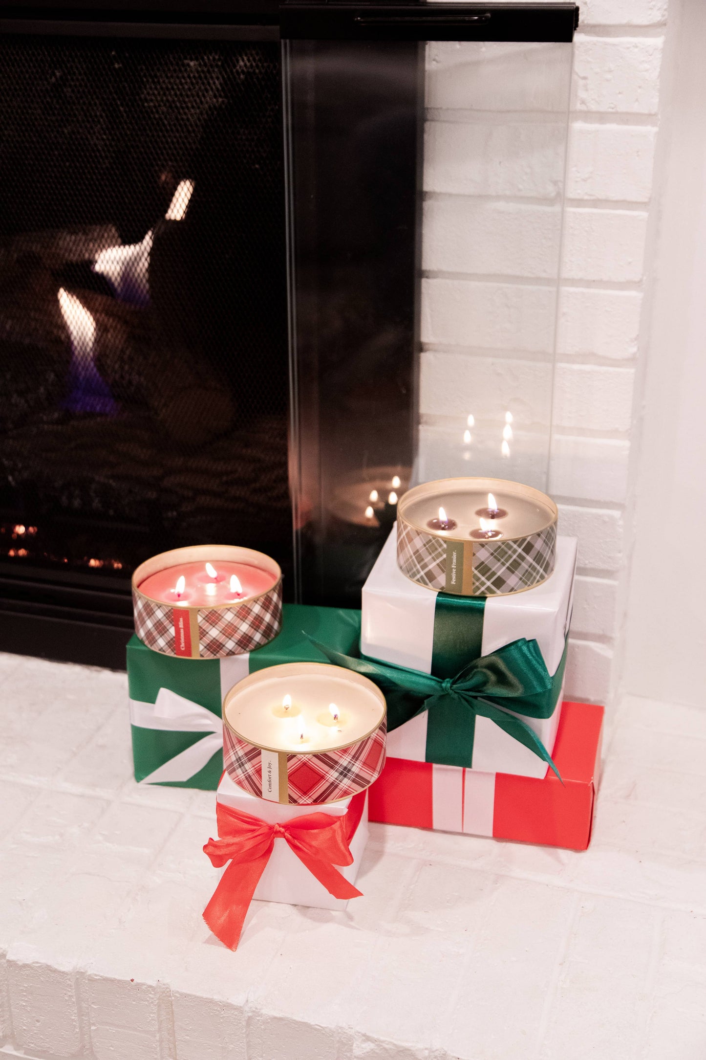 Harvest Pumpkin Holiday 3 Wick Tin Candle