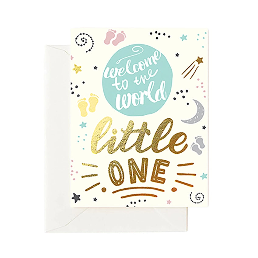 Welcome To The World Greeting Card