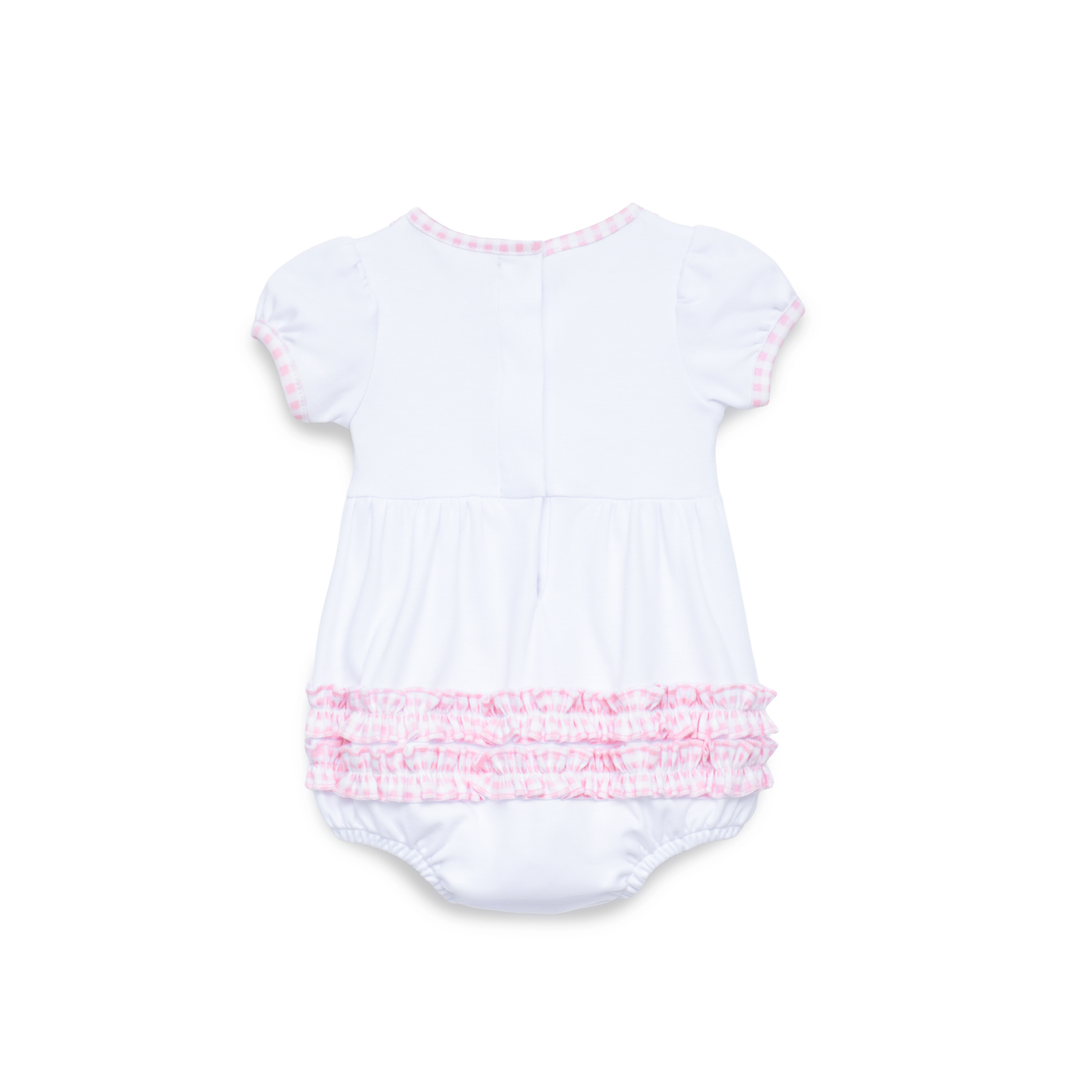 Pink Silly Goose Ruffle Bubble