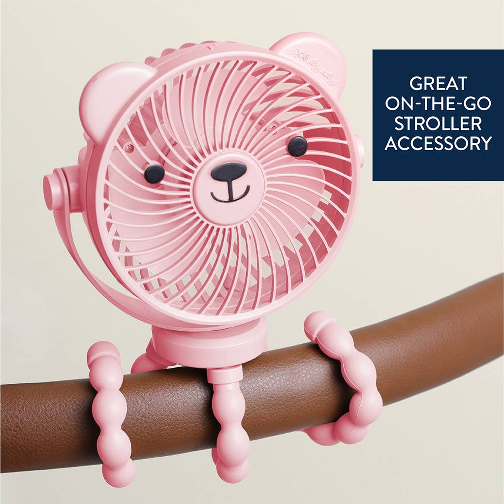 Itzy Breeze 3-Speed Stroller Fan™: Pink
