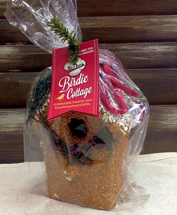 Holiday Bird Seed Bird House