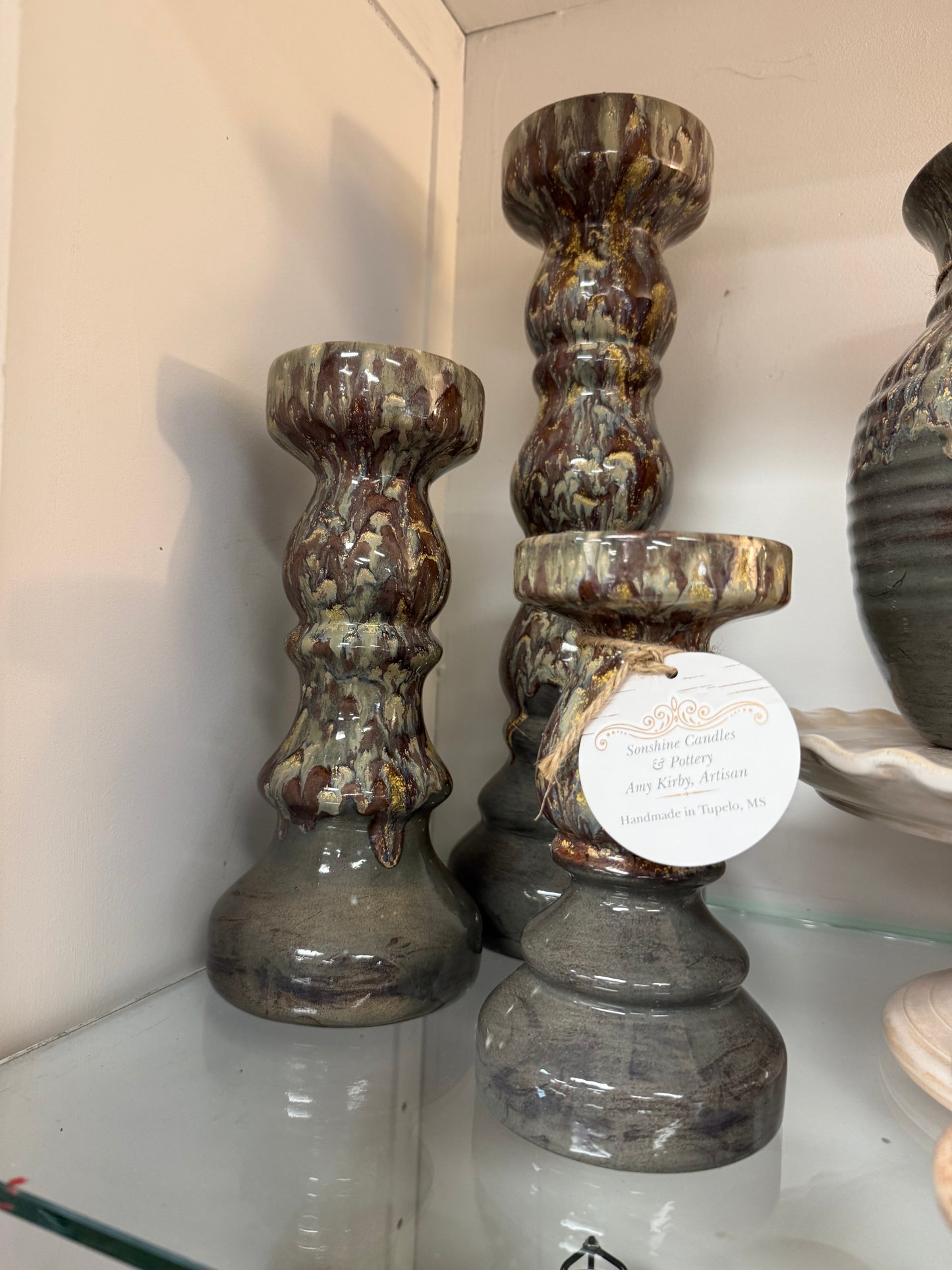 Sonshine Candlestick Set of 3 - Midnight