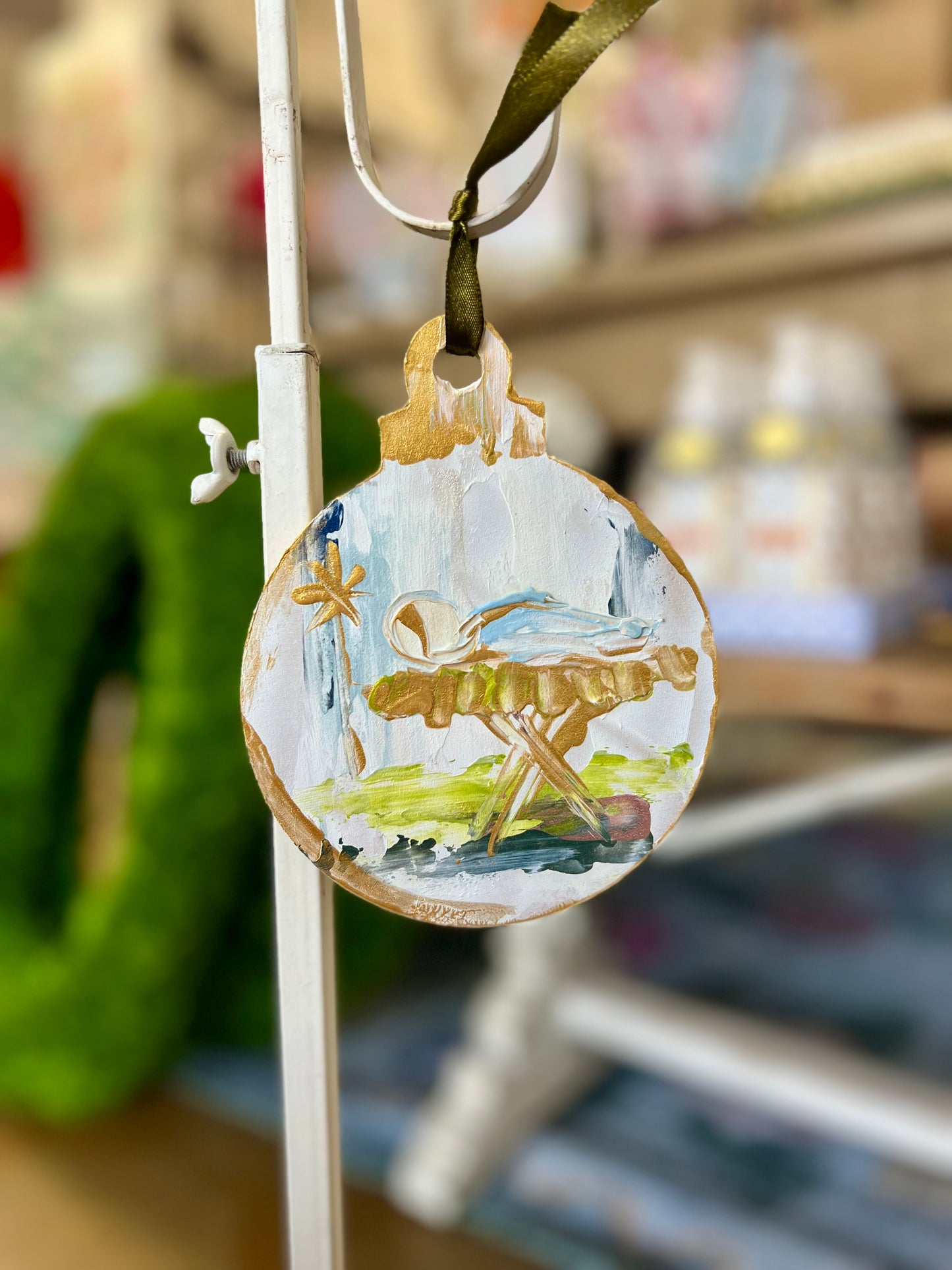 BB Fulton Jesus Ornament (Pastel)