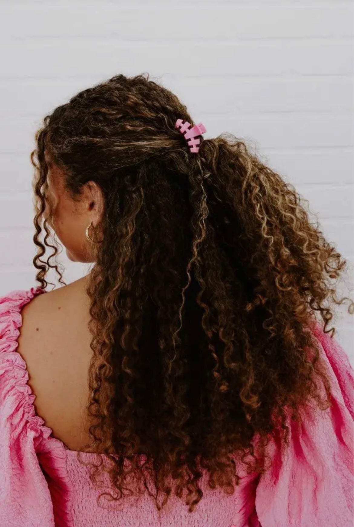 Teleties Tiny Peonies Please Hair Clip