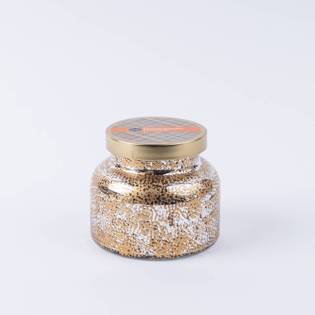 Harvest Pumpkin Mercury Jar Candle