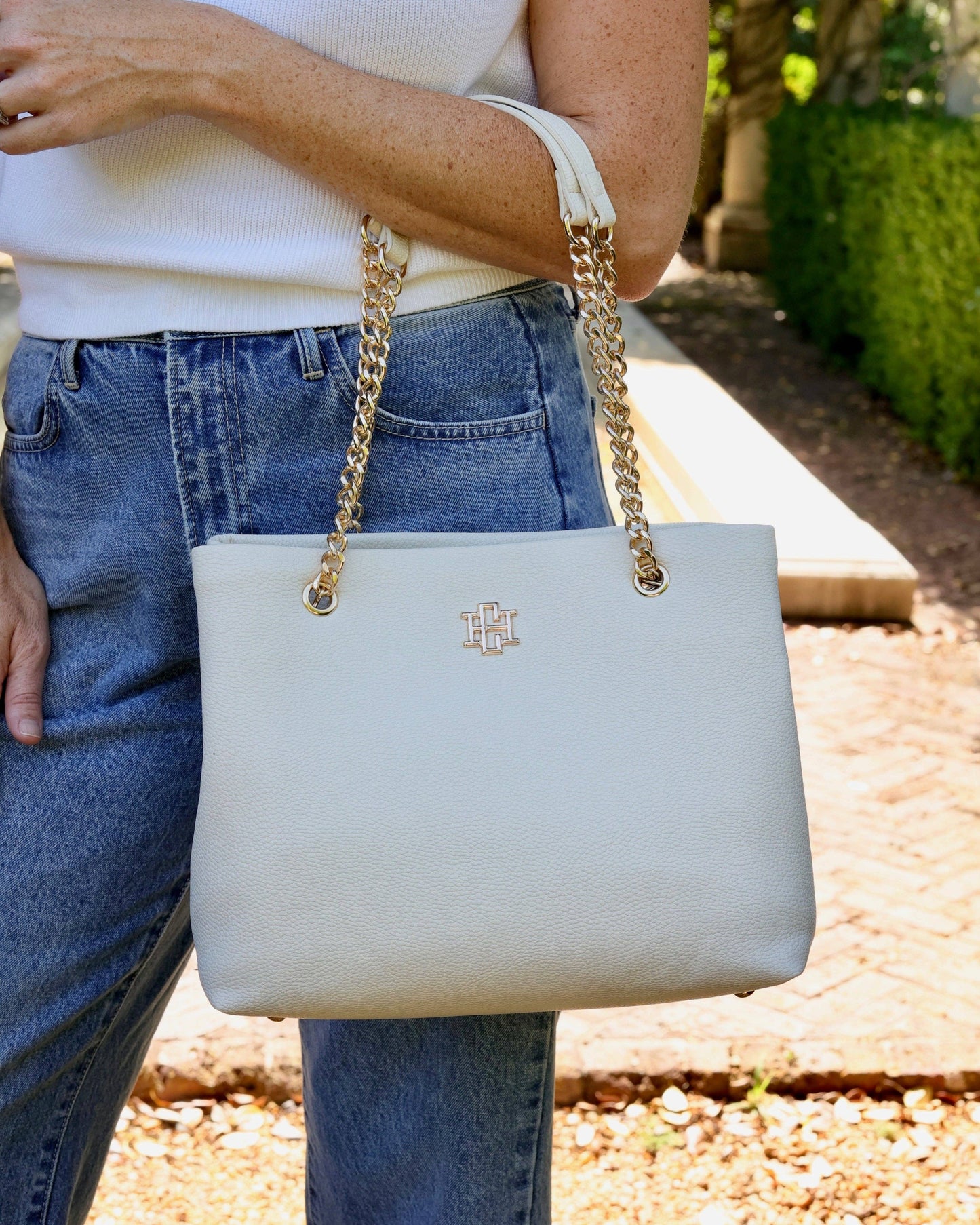 Blair Tote - Cream