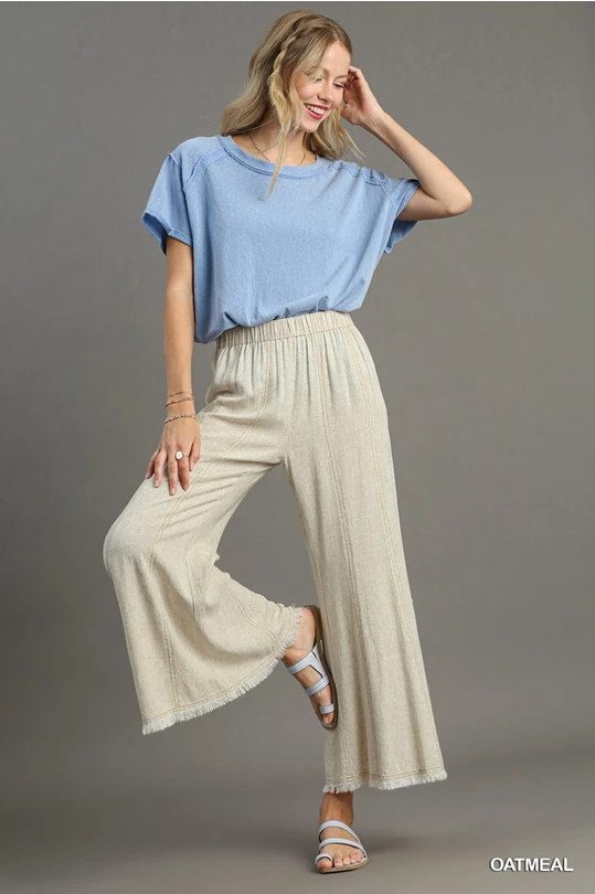 Swing By Natural Linen Pants