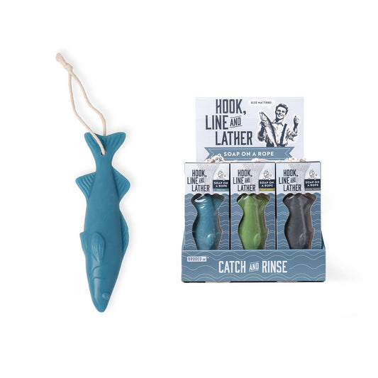 Hook Line and Lather Soap On A Rope