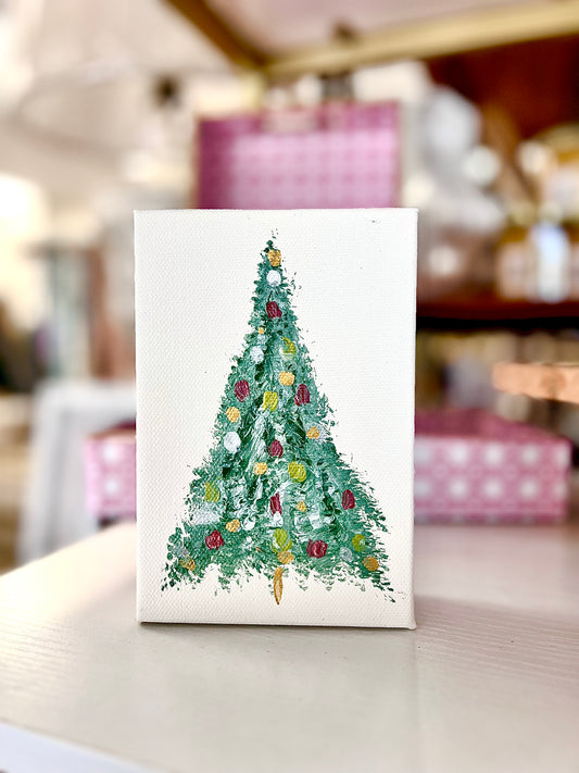 BB Fulton 4x6 Tree Canvas Painting